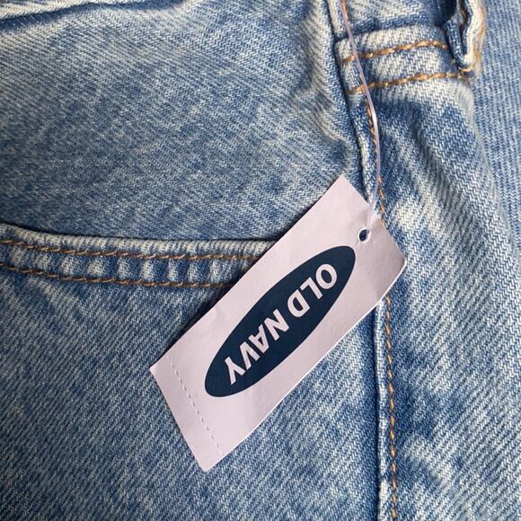 Old Navy High Waisted O.G. straight button fly cut off Jean shorts - Picture 8 of 12